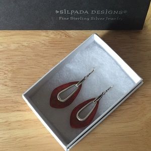 SILPADA Red Coral Earrings (Retired) W1982